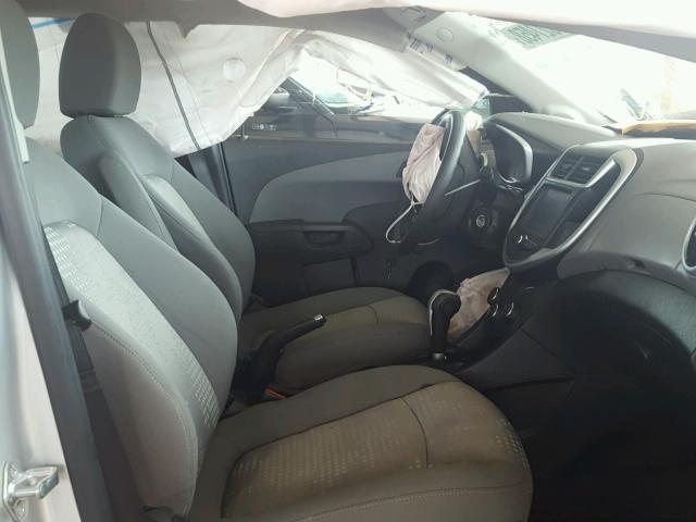 1G1JB5SH3H4152057 - 2017 CHEVROLET SONIC LS 银色 照片 5