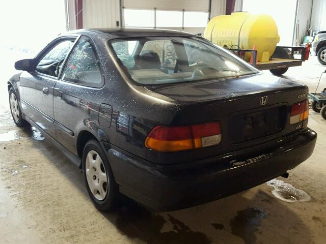 1HGEJ8241WL063408 - 1998 HONDA CIVIC EX 黑色 照片 3
