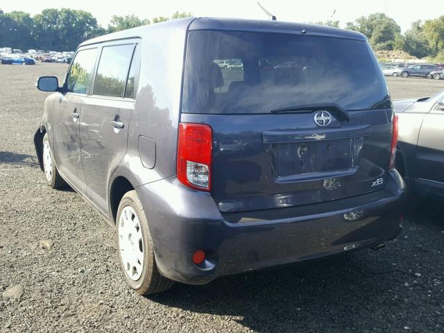 JTLZE4FE1CJ025446 - 2012 SCION XB GRAY photo 3