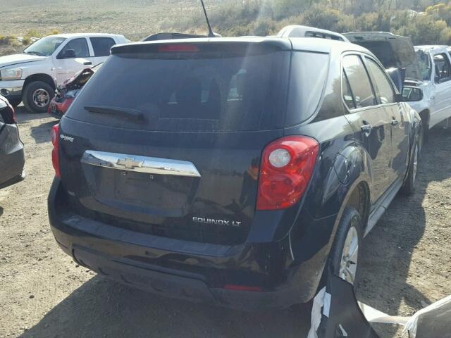 2GNFLFEKXE6346478 - 2014 CHEVROLET EQUINOX LT BLACK photo 4