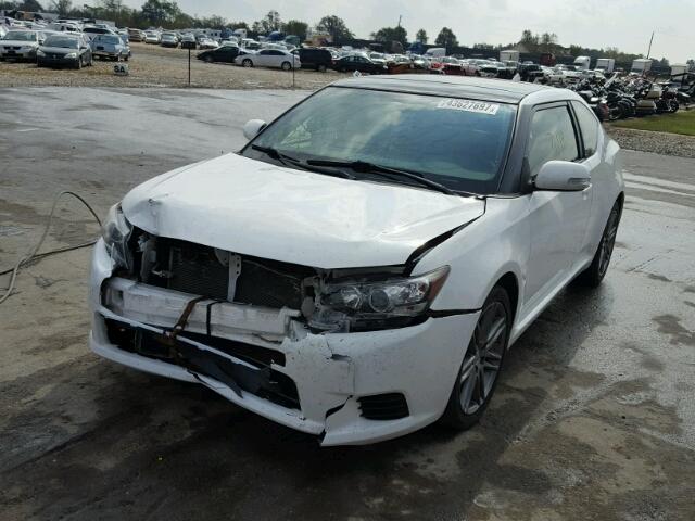 JTKJF5C70D3052704 - 2013 TOYOTA SCION TC 白色 照片 2