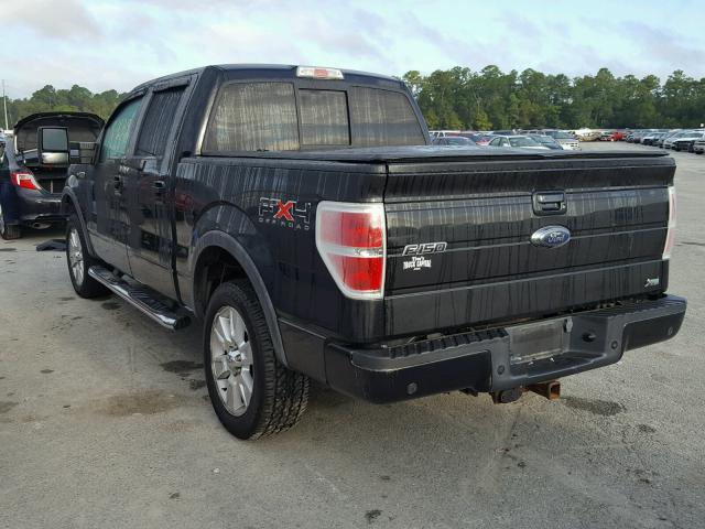 1FTFW1EVXAFB66012 - 2010 FORD F150 SUPER BLACK photo 3