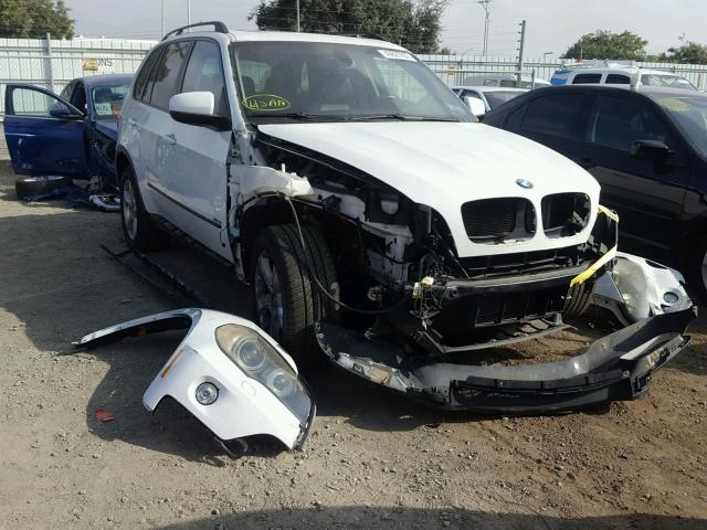 5UXFE43508L033650 - 2008 BMW X5 3.0I WHITE photo 1