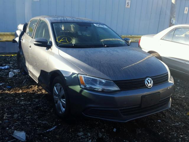 3VWD17AJ3EM287480 - 2014 VOLKSWAGEN JETTA SE Գրաֆիտ լուսանկար 1