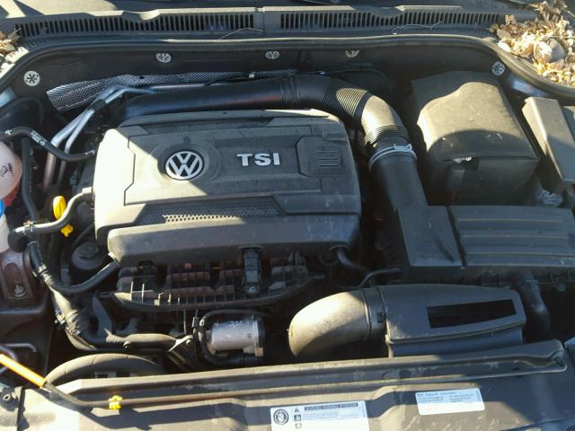 3VWD17AJ3EM287480 - 2014 VOLKSWAGEN JETTA SE Գրաֆիտ լուսանկար 7