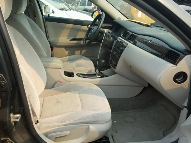 2G1WG5E30C1252774 - 2012 CHEVROLET IMPALA LT Գրաֆիտ լուսանկար 5