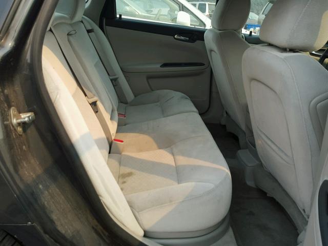 2G1WG5E30C1252774 - 2012 CHEVROLET IMPALA LT Գրաֆիտ լուսանկար 6