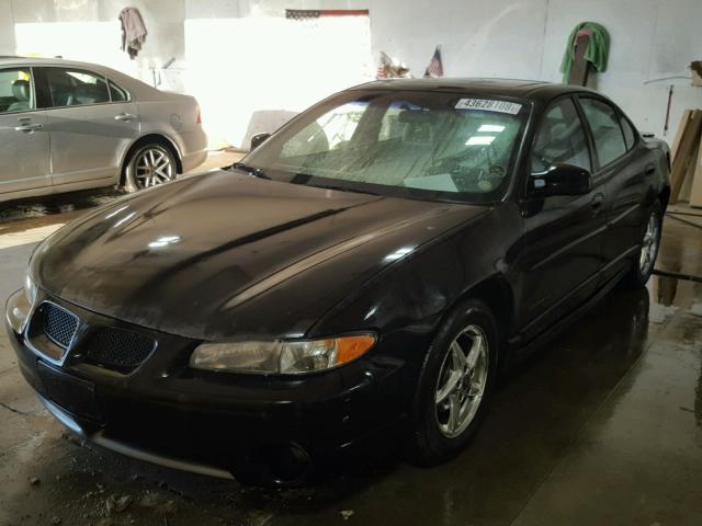 1G2WP52K52F242479 - 2002 PONTIAC GRAND PRIX BLACK photo 2