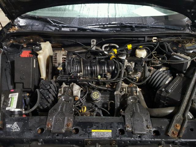 1G2WP52K52F242479 - 2002 PONTIAC GRAND PRIX BLACK photo 7