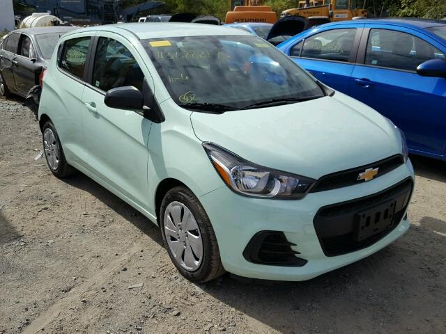 KL8CB6SA3HC780613 - 2017 CHEVROLET SPARK LS GREEN photo 1