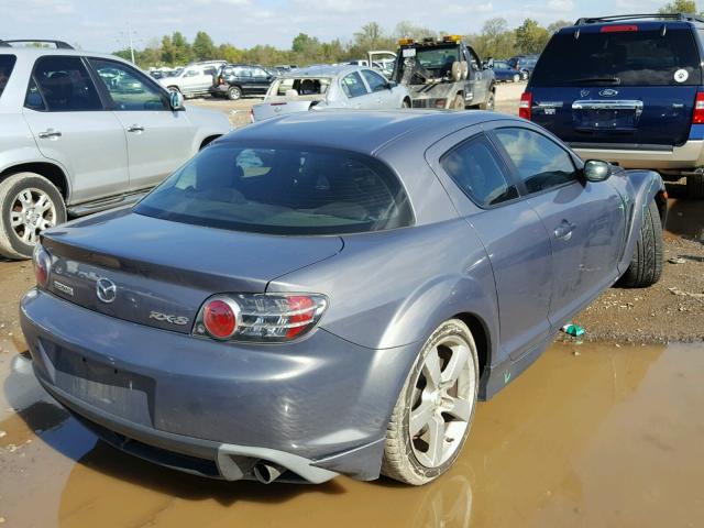 JM1FE173360206598 - 2006 MAZDA RX8 GRAY photo 4