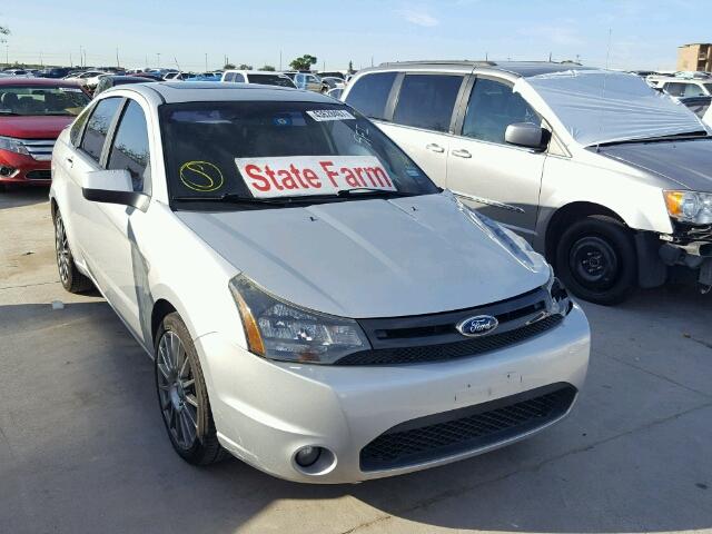 1FAHP3GN2AW290134 - 2010 FORD FOCUS SES GRAY photo 1