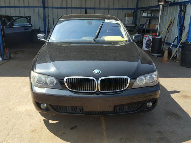 WBAHL83536DT06043 - 2006 BMW 750 I BLACK photo 9