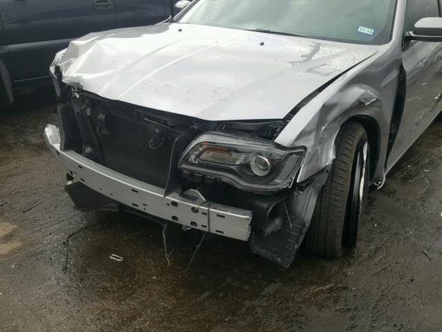 2C3CCABG2JH214512 - 2018 CHRYSLER 300 S GRAY photo 9