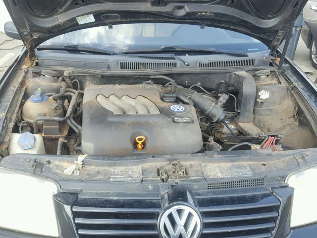 3VWSA29M4YM155633 - 2000 VOLKSWAGEN JETTA GLS BLACK photo 7