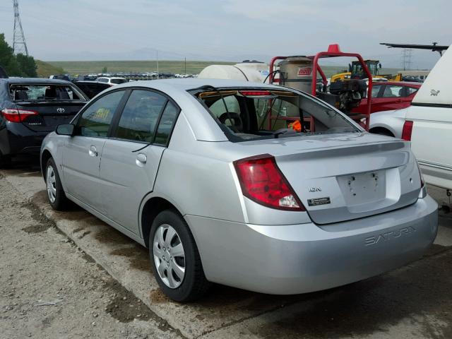 1G8AJ52F94Z149275 - 2004 SATURN ION LEVEL SILVER photo 3