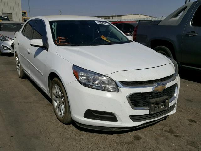 1G11C5SLXFF315869 - 2015 CHEVROLET MALIBU WHITE photo 1