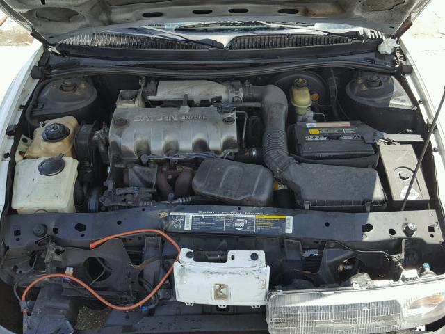 1G8ZH5280TZ293327 - 1996 SATURN SL1 WHITE photo 7