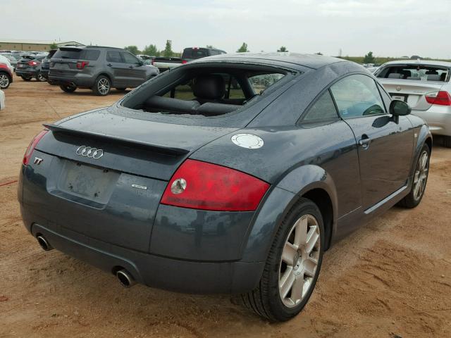 TRUWT28N531017653 - 2003 AUDI TT QUATTRO GRAY photo 4