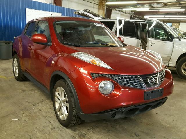 JN8AF5MR2ET351432 - 2014 NISSAN JUKE RED photo 1