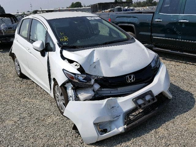 JHMGK5H54GS008704 - 2016 HONDA FIT LX WHITE photo 1