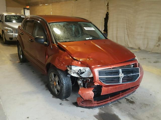 1B3HB48B77D591801 - 2007 DODGE CALIBER ORANGE photo 1