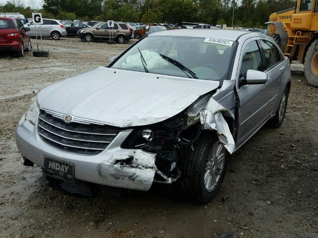 1C3LC56K77N644865 - 2007 CHRYSLER SEBRING SILVER photo 2