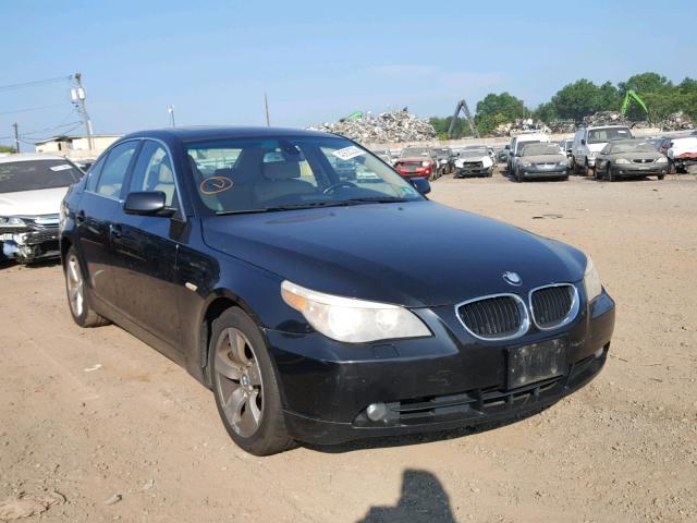 WBANF33566CS34175 - 2006 BMW 525 XI BLACK photo 1