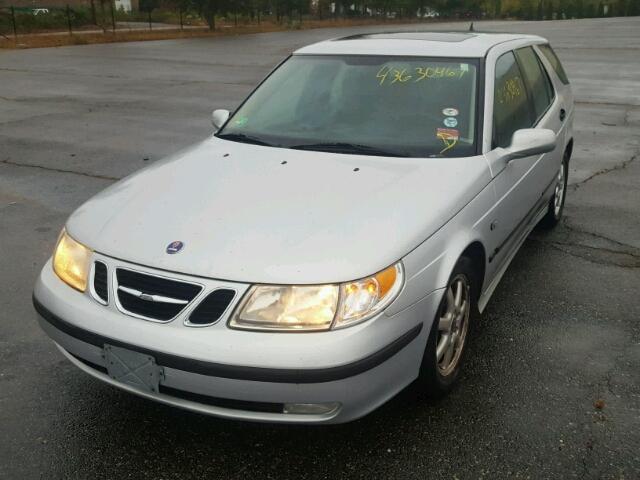 YS3ED59A353500509 - 2005 SAAB 9-5 SILVER photo 2