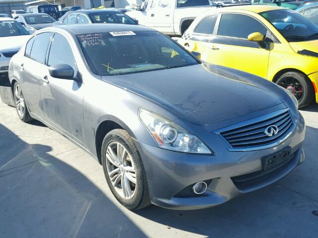 JN1DV6AP2BM602091 - 2011 INFINITI G25 BASE GRAY photo 1