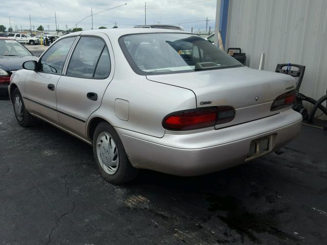 1Y1SK5262VZ423758 - 1997 GEO PRIZM/LSI SILVER photo 3