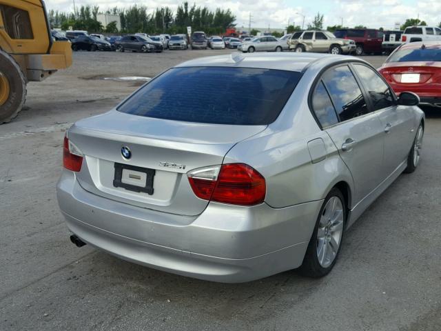 WBAVB17586NK41479 - 2006 BMW 325 I AUTO BLACK photo 4