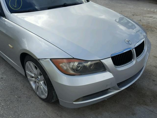 WBAVB17586NK41479 - 2006 BMW 325 I AUTO BLACK photo 9