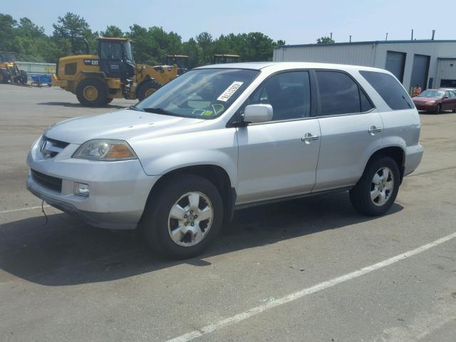 2HNYD18295H533271 - 2005 ACURA MDX SILVER photo 2