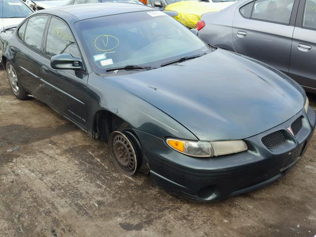 1G2WK52J8YF304875 - 2000 PONTIAC GRAND PRIX GREEN photo 1