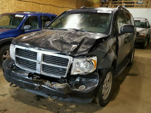 1D8HB38P29F718211 - 2009 DODGE DURANGO SE BLACK photo 2