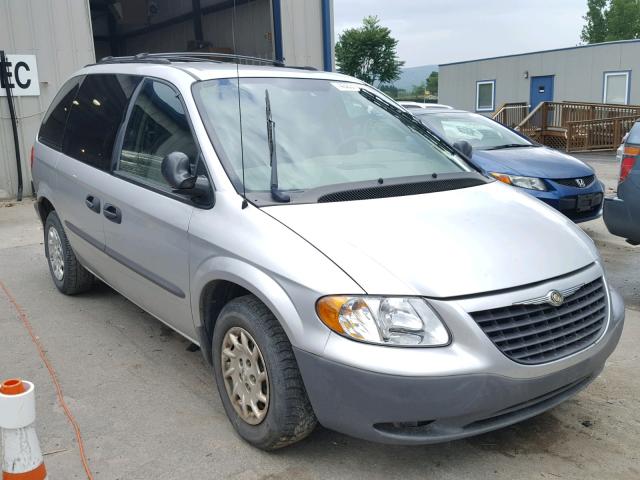 1C4GJ25342B711735 - 2002 CHRYSLER VOYAGER SILVER photo 1