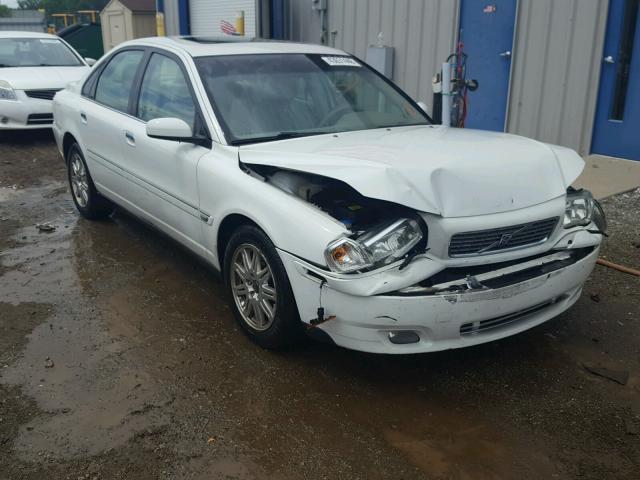 YV1TS592151410052 - 2005 VOLVO S80 2.5T WHITE photo 1