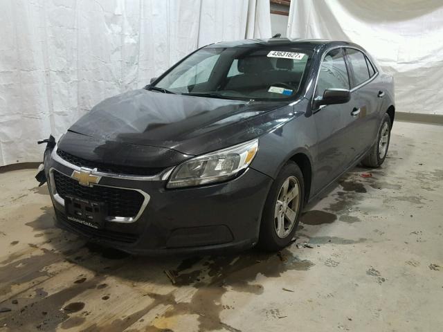 1G11B5SL8EF136165 - 2014 CHEVROLET MALIBU LS GRAY photo 2