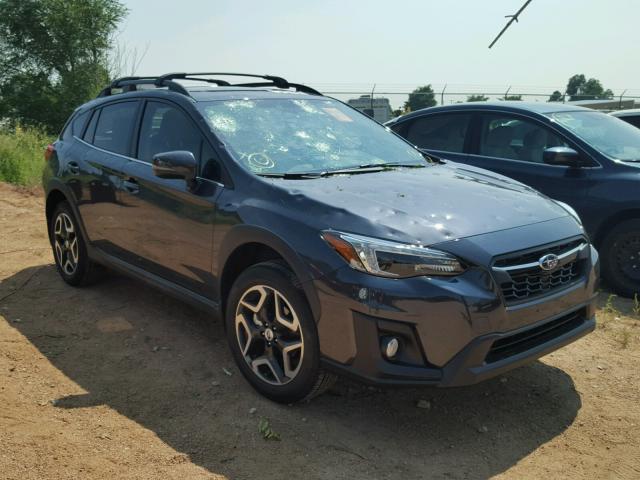 JF2GTAMC3JH259781 - 2018 SUBARU CROSSTREK CHARCOAL photo 1