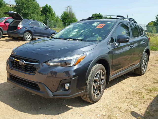 JF2GTAMC3JH259781 - 2018 SUBARU CROSSTREK CHARCOAL photo 2