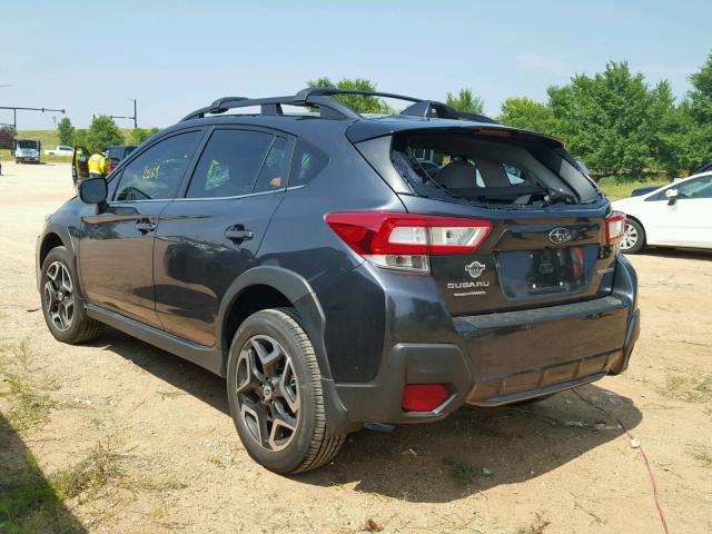 JF2GTAMC3JH259781 - 2018 SUBARU CROSSTREK CHARCOAL photo 3