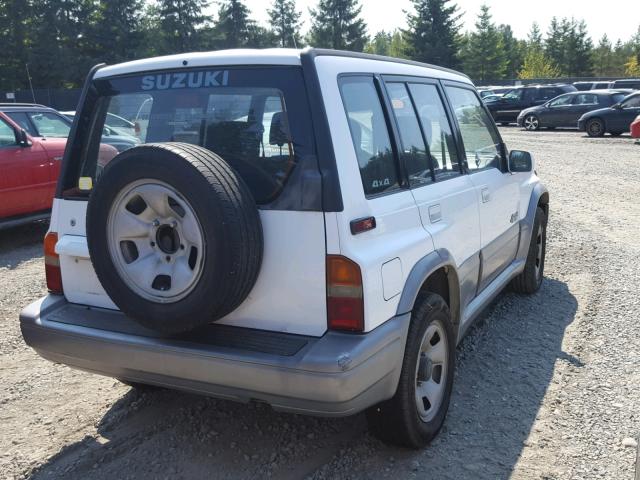 JS3TD21VXT4104209 - 1996 SUZUKI SIDEKICK S WHITE photo 4