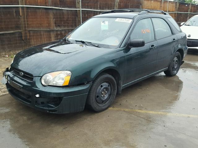 JF1GG65584G802588 - 2004 SUBARU IMPREZA TS GREEN photo 9