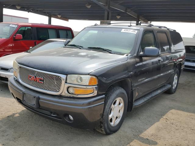 1GKFK66U63J336014 - 2003 GMC YUKON XL D BLACK photo 2