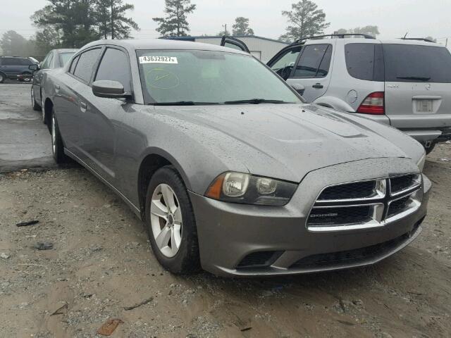 2B3CL3CG4BH586961 - 2011 DODGE CHARGER GRAY photo 1
