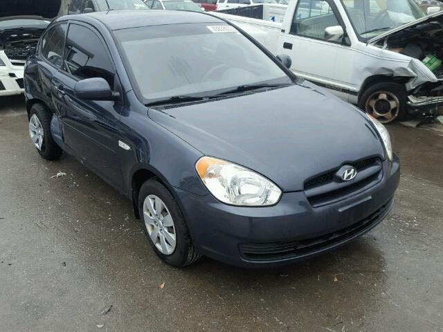 KMHCM3AC6AU168193 - 2010 HYUNDAI ACCENT BLU BLUE photo 1