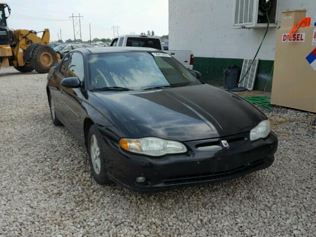 2G1WX12K449201768 - 2004 CHEVROLET MONTE CARL BLACK photo 1