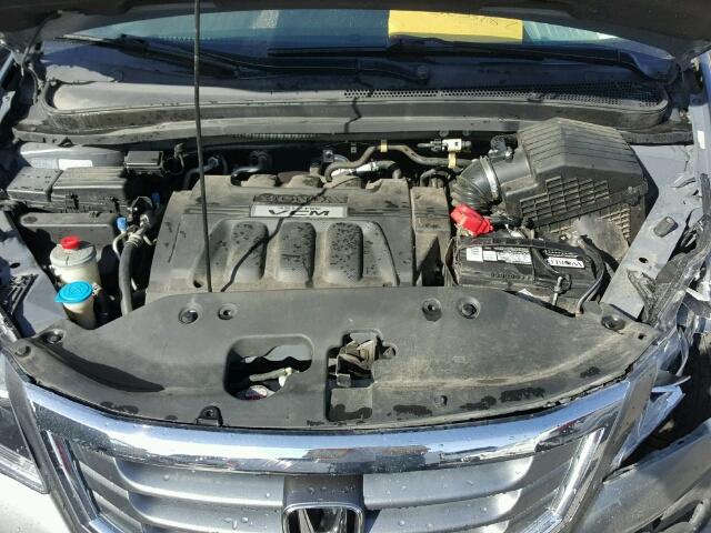 5FNRL3H95AB072379 - 2010 HONDA ODYSSEY GRAY photo 7