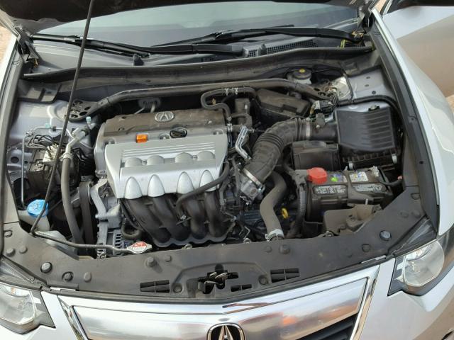 JH4CU2F8XEC000876 - 2014 ACURA TSX SE SILVER photo 7